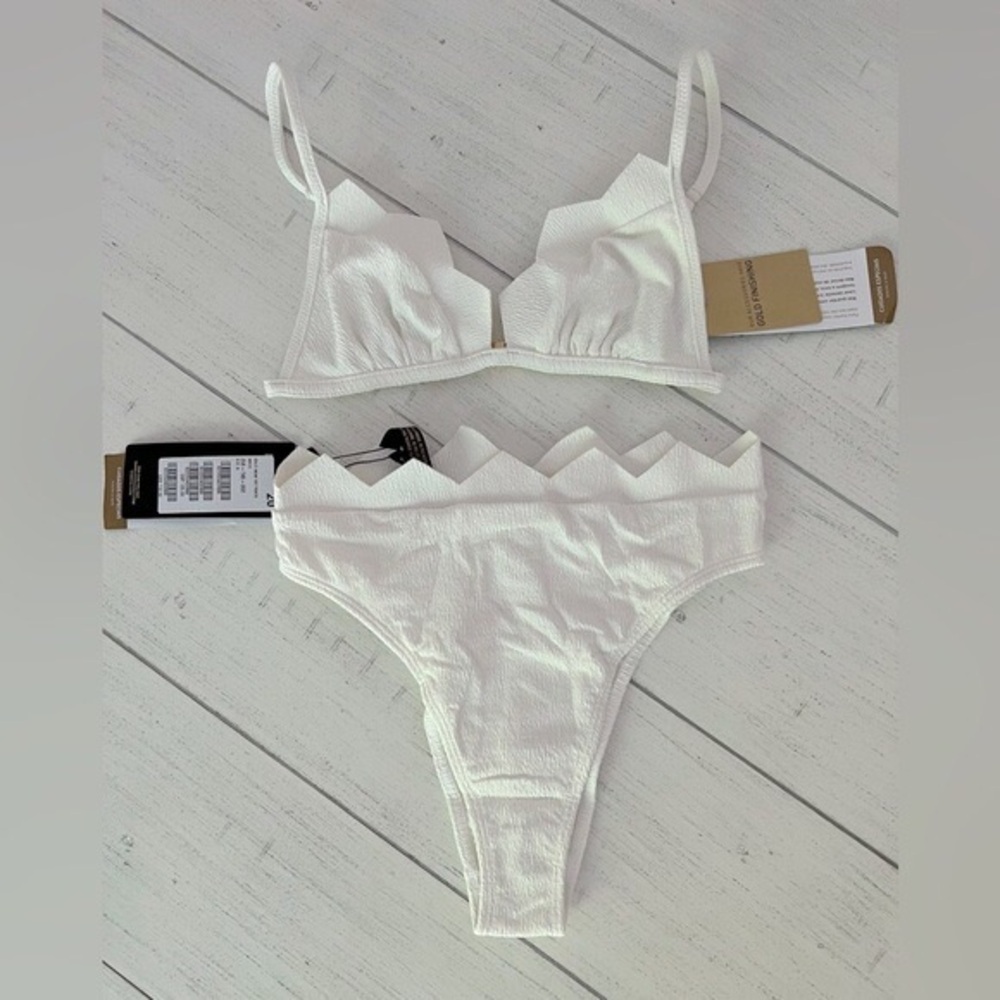 Vix Bikini Set Solid Imani Tri Parallel Swim Top … - image 1